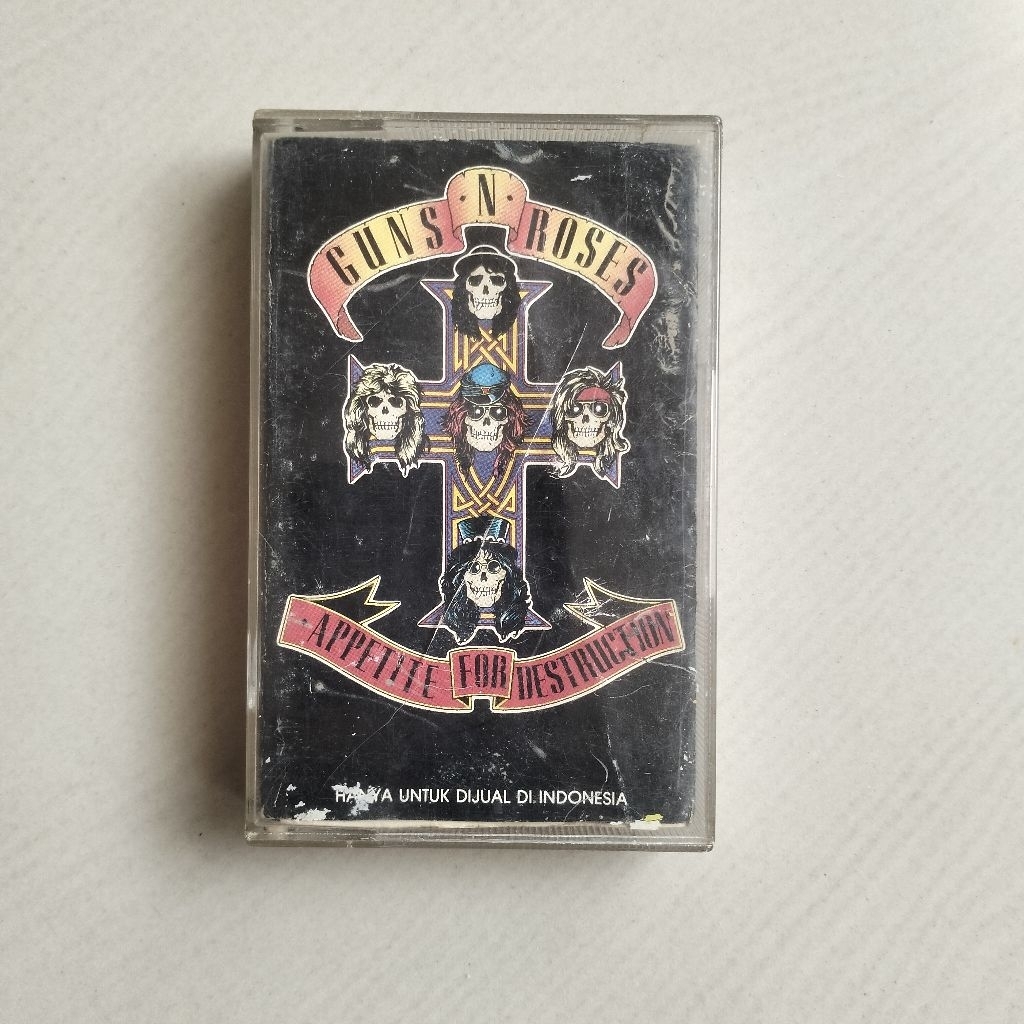 Kaset Pita Guns N Roses - Appatide For Destruction
