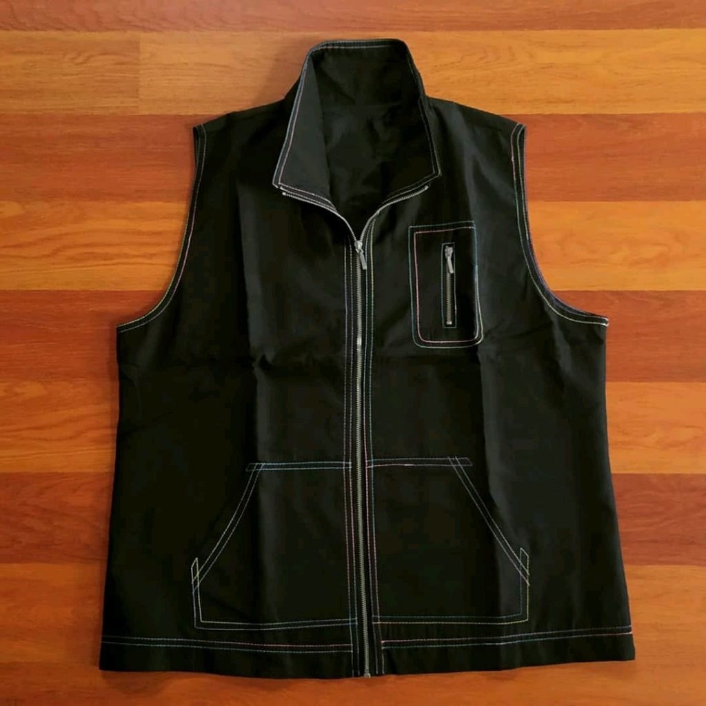 No brand nylon utility vest ( M ) pria