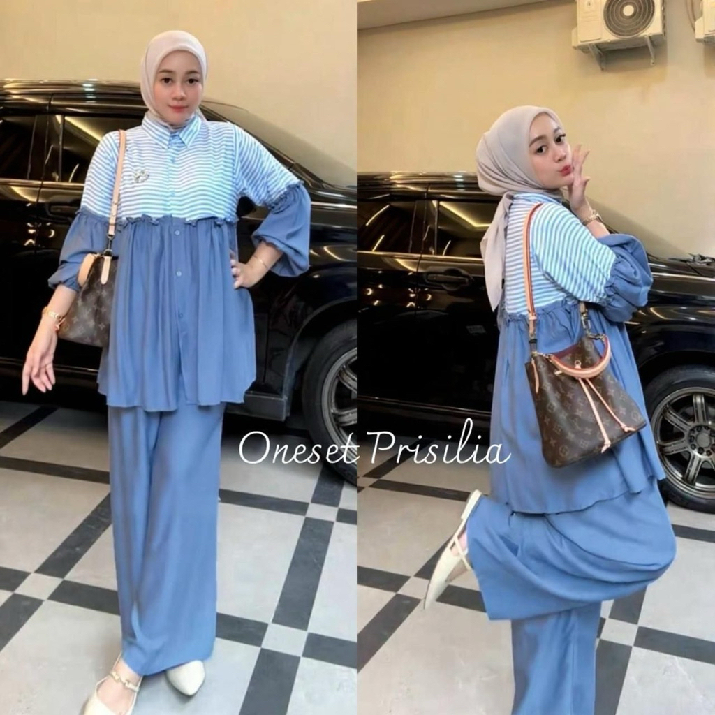 Vania Set Rayon Setelan Kekinian
