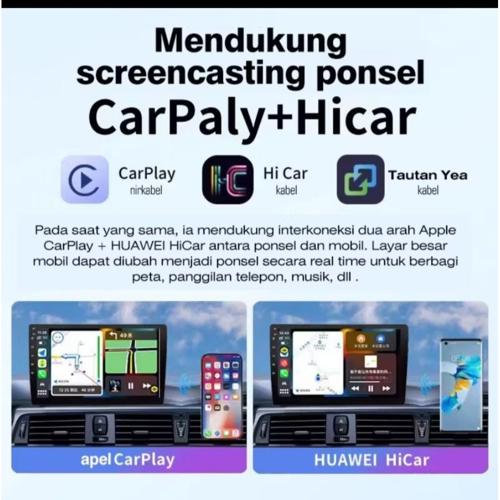 head unit tv mobil android 9 inch merk PIONEER ASLI RAM 4/64GB free kamera mundur