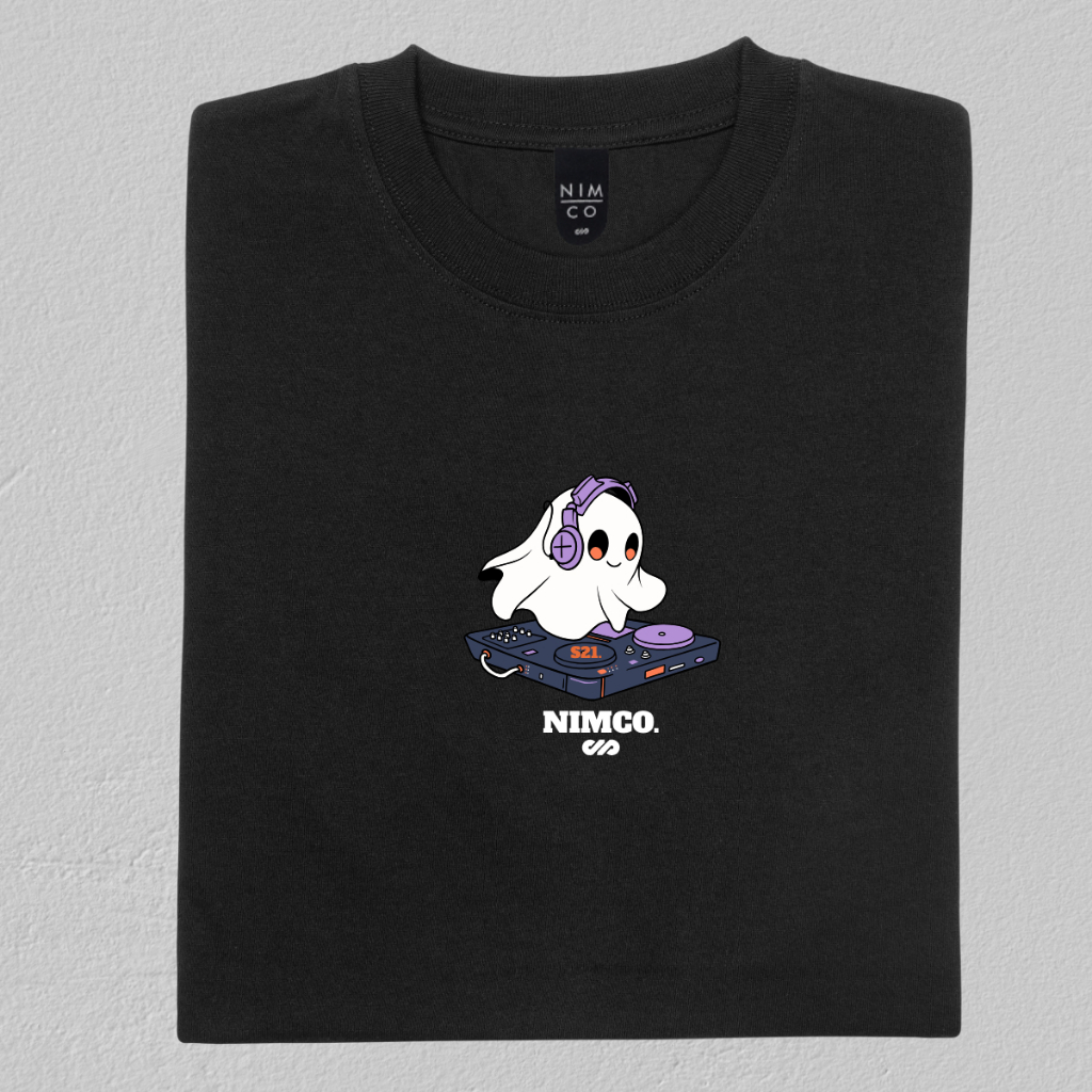 Kaos Nimco Vision 008 S21 Hitam Nimco DJ - Kaos pria distro original 100%