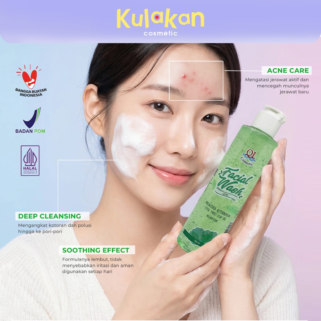 QL Cosmetic Facial Wash - Acne