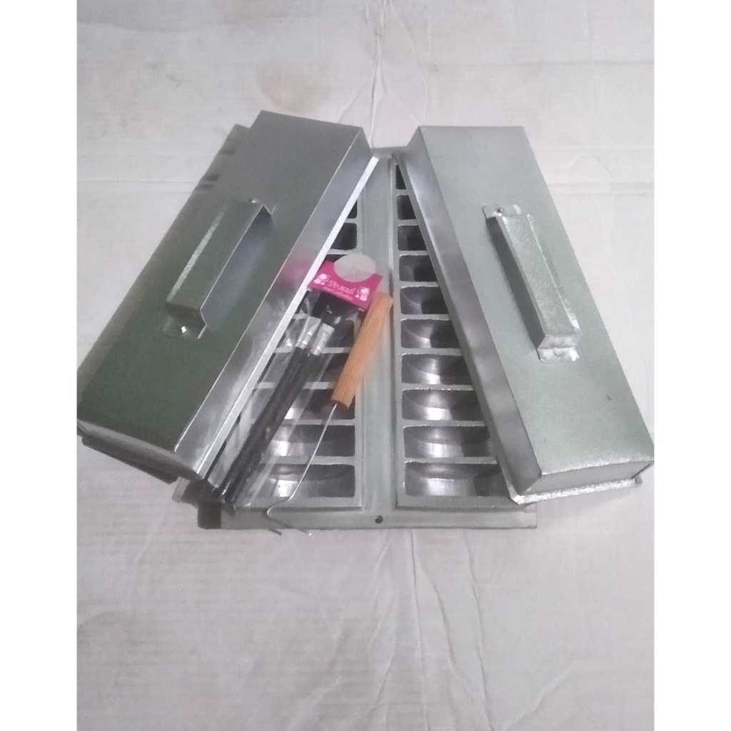 cetakan kue pukis atau kue pancong tebal isi 20 lubang 1 set murah