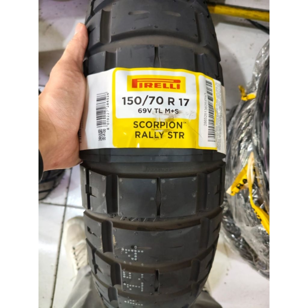 Ban pireli scorpion rally STR 150/70-17