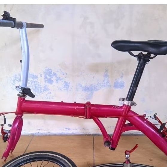 frame sepeda lipat bekas ukuran 16