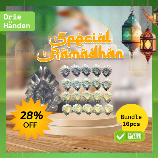 Cetakan Kue Nastar Daun