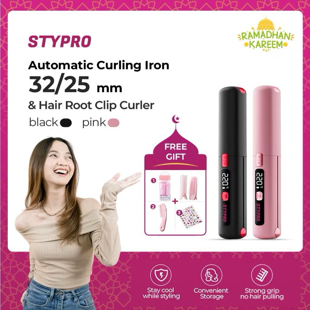 STYPRO Hair Straightener / Catokan Rambut Mini portable