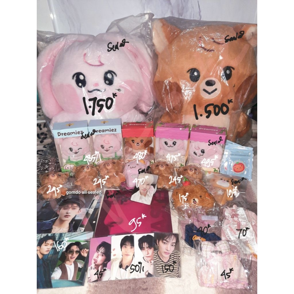 [READY STOCK] DOLL NCT DREAM 127 JAEMIN HAECHAN MARK JAEHYUN JENO LINE POP-UP DREAMIEZ CUSHION BIG F