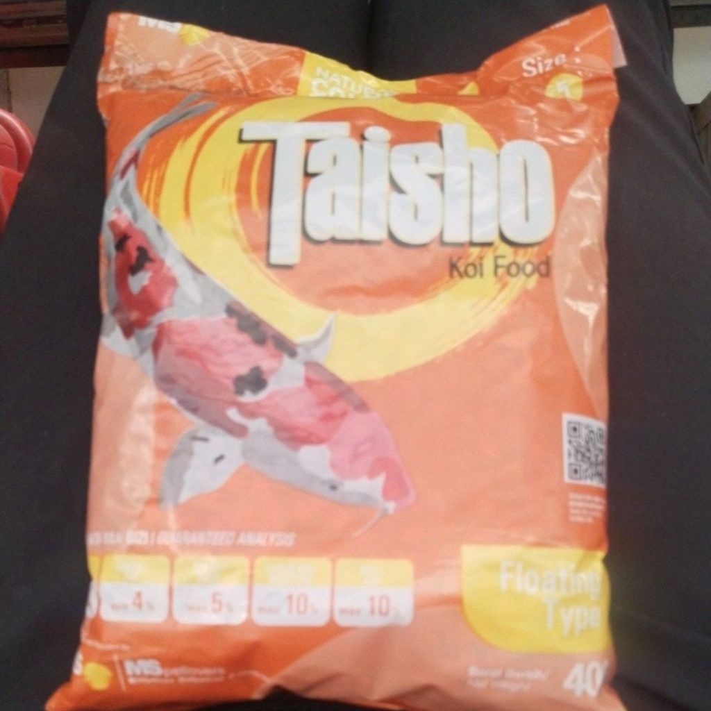 Pelet Pakan Ikan Koi Taisho dengan Nutrisi Lengkap dan Tidak Berminyak