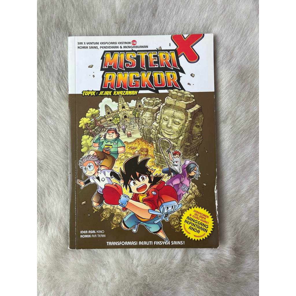 Komik Anak Misteri Angkor / Komik Sains, Pendidikan & Menghibur