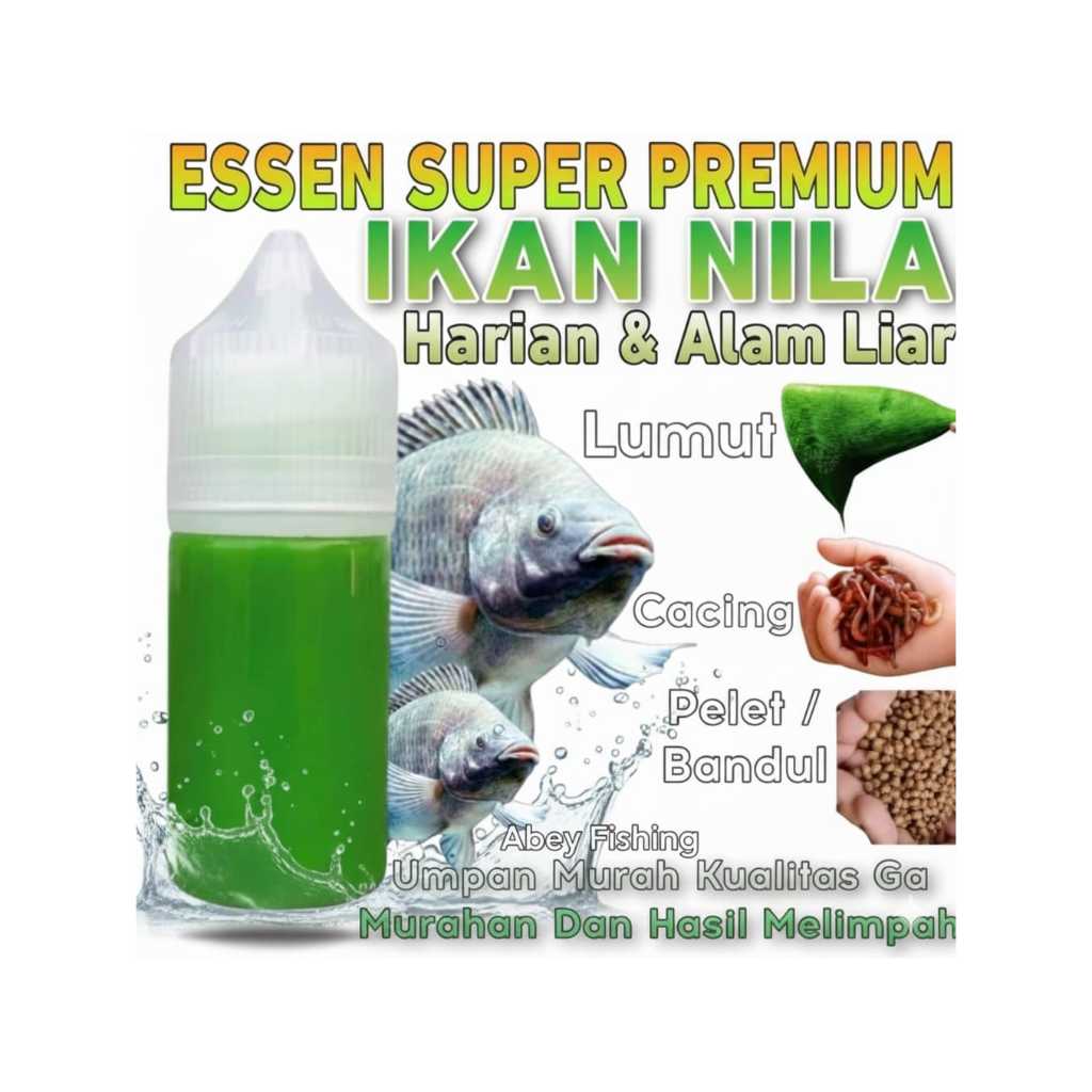 Esen Ikan Nila Gacor Khusus Media Lumut Dan Bandul Esen Ikan Nila Rame dan Induk