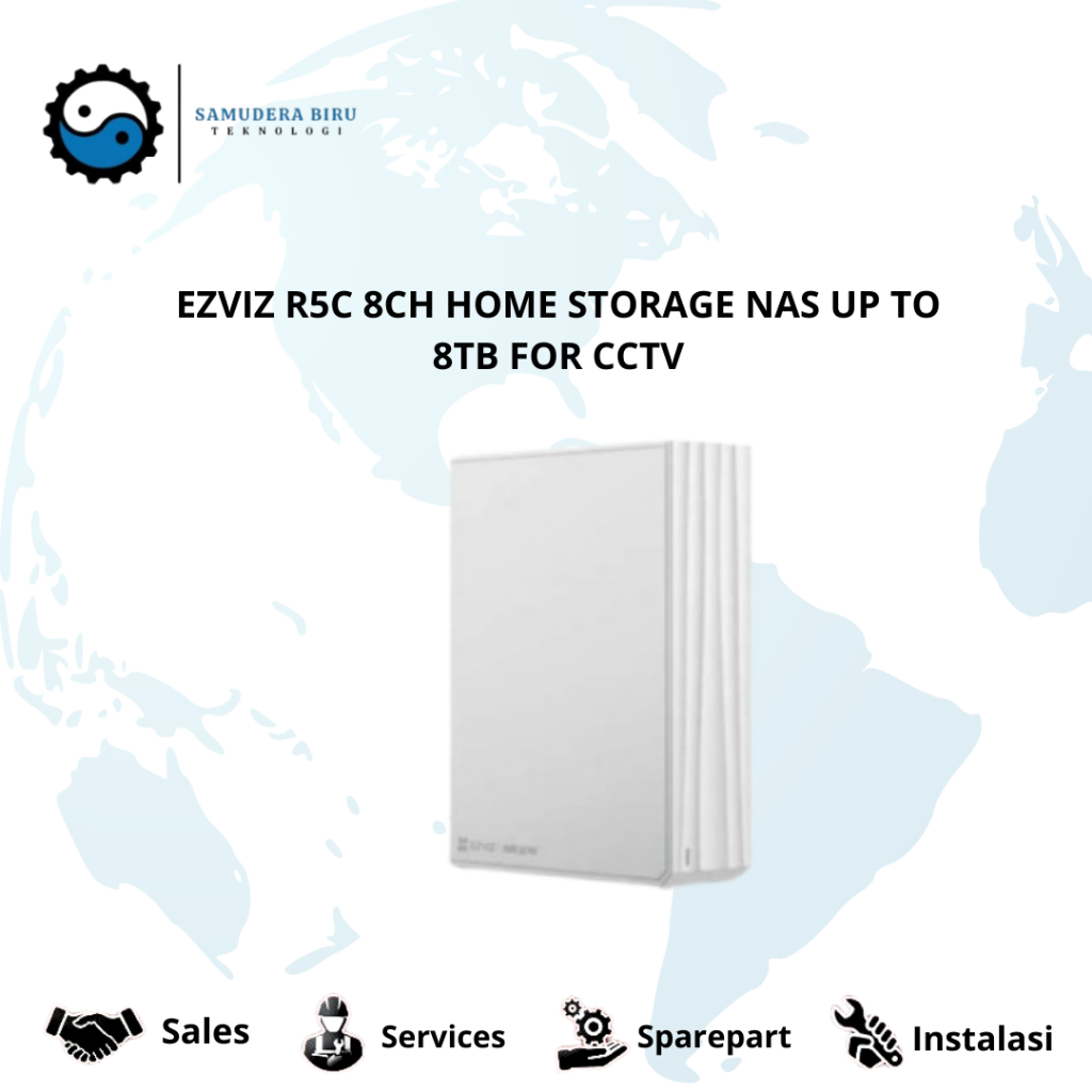 EZVIZ R5C 8CH Home Storage NAS Up To 8TB For Cctv