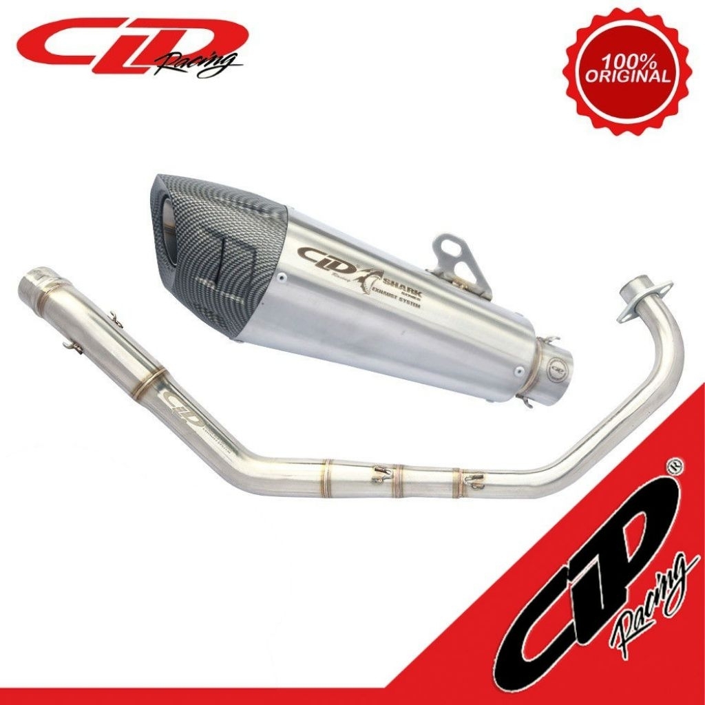 KNALPOT RACING CLD SHARK SERIES HONDA CBR 150