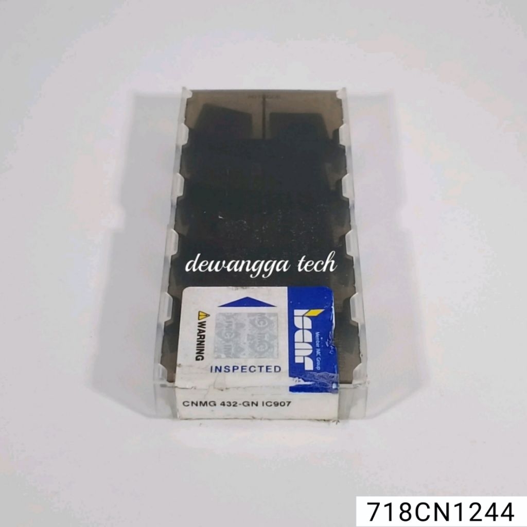 Iscar CNMG120408 - GN IC907 carbide insert CNMG 1204 pahat bubut CNMG12