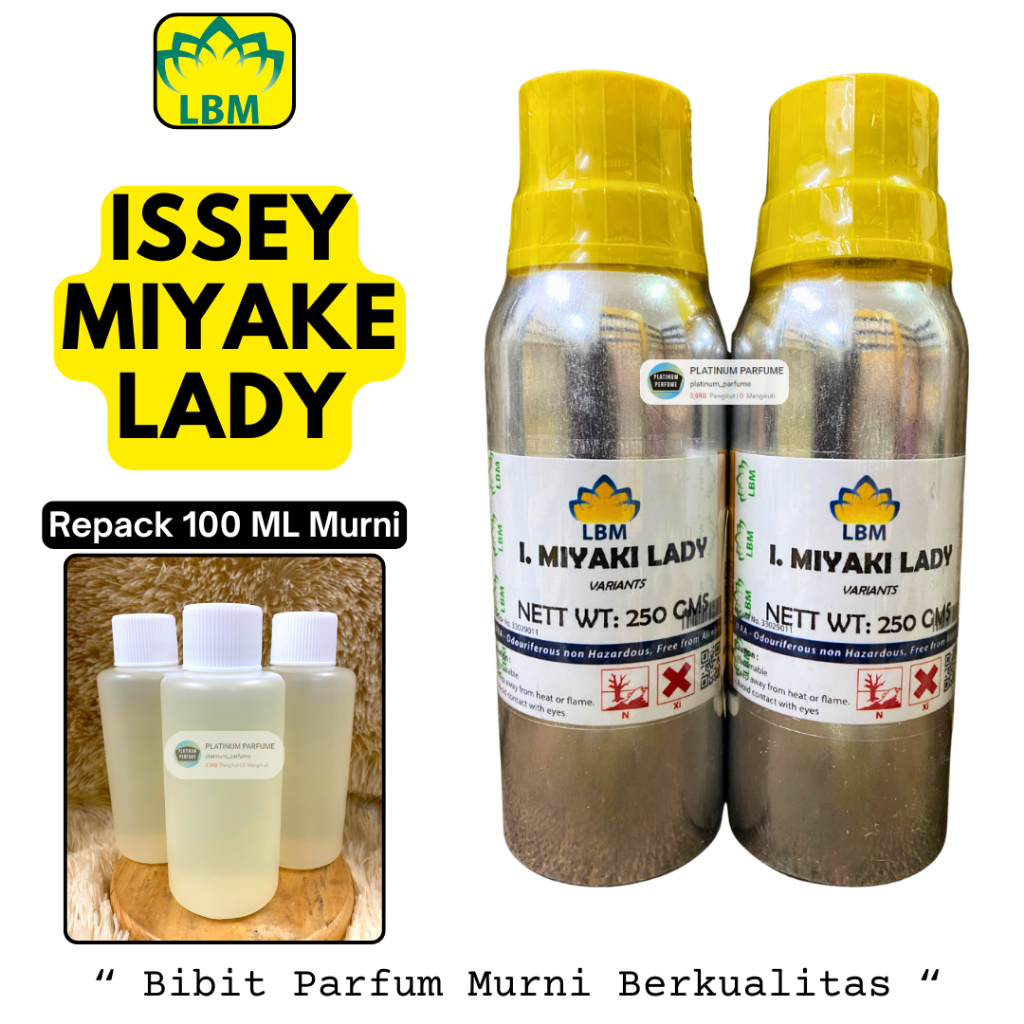 Bibit Parfum Issey Miyake Lady Murni 100 ML LBM Fragrance