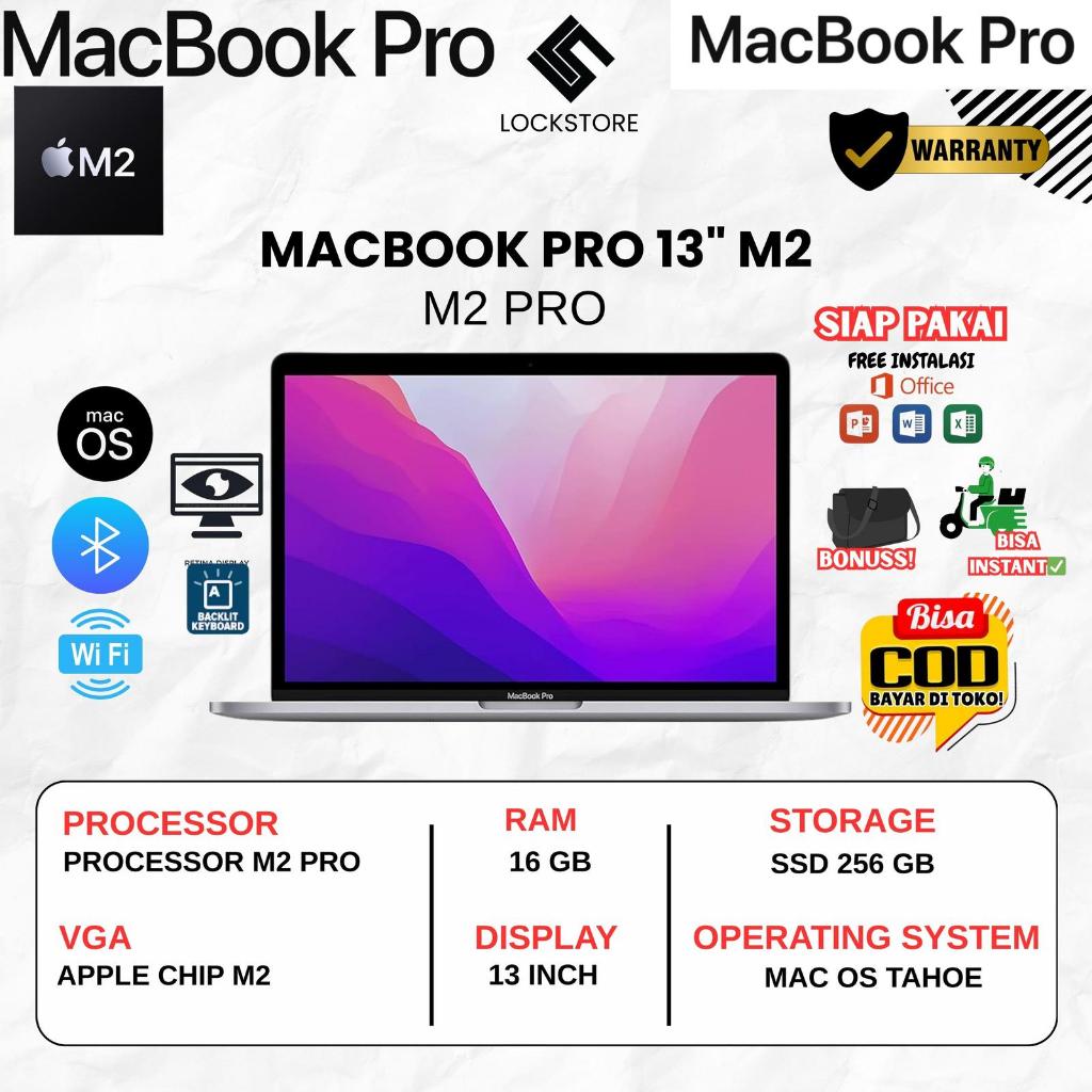 macbook pro 13 M2 | 8GB / 16GB | 256GB | 13inc ex ibox | Mulus / Second / Original / Berkualitas / B