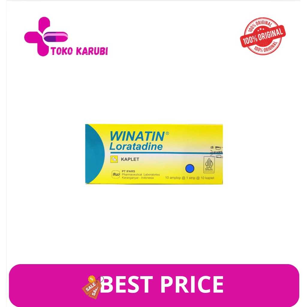 WINATIN 10MG BOX 100 TABLET