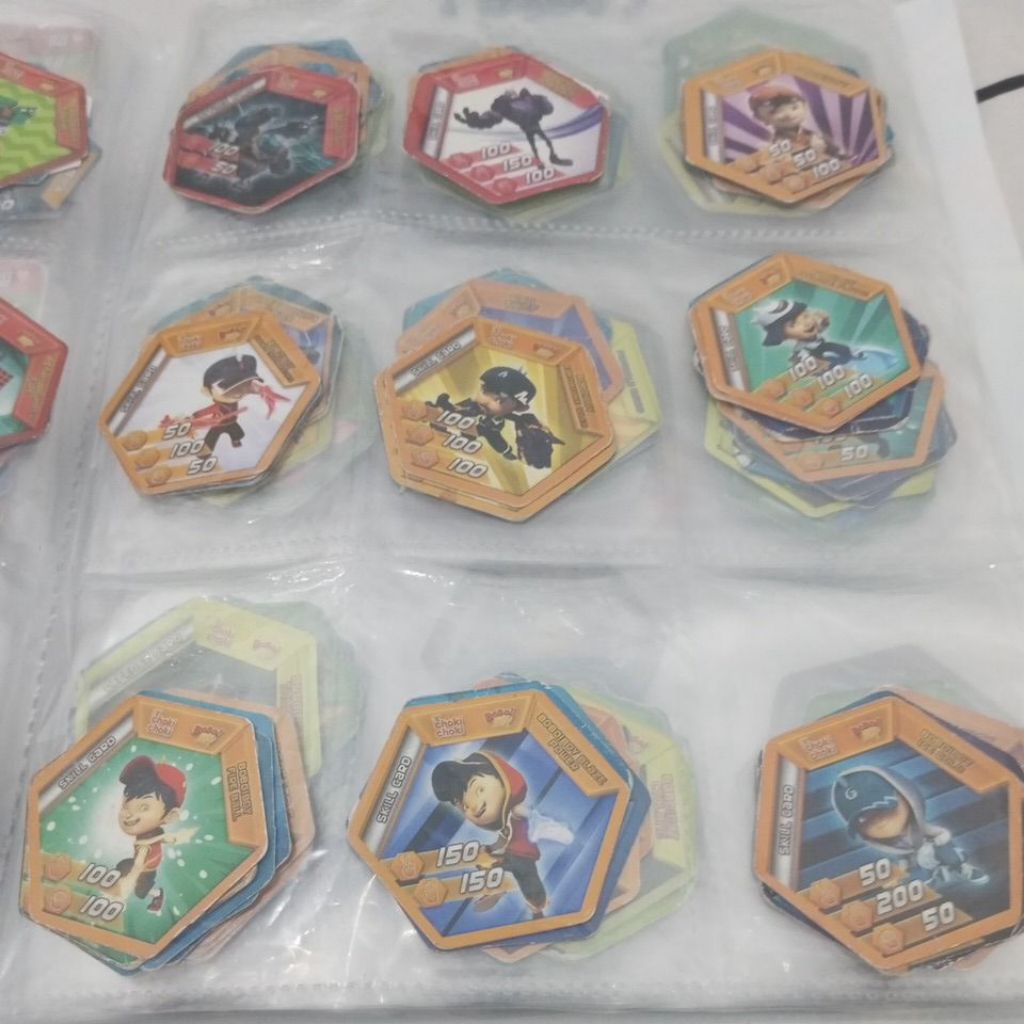 Kartu Choki Choki Boboiboy 2016