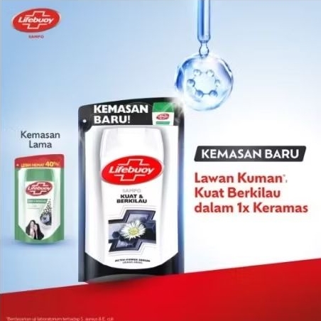 Lifebuoy Shampoo 900ml refill