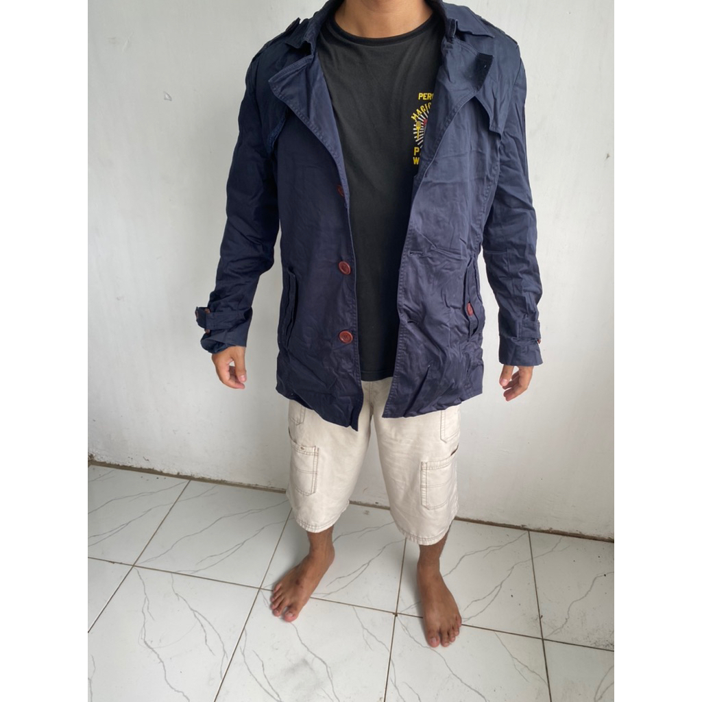[PRELOVED] Jaket Warna Deep Navy Merk ADHOC
