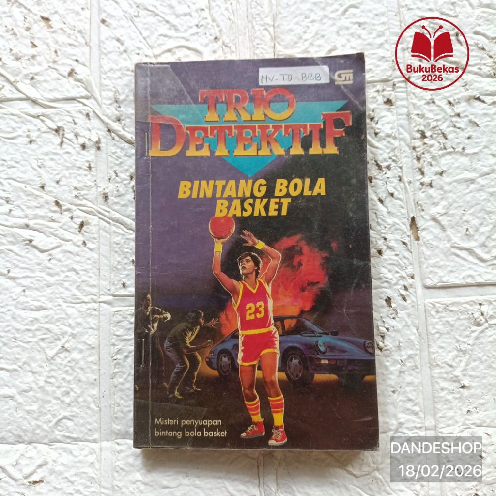 Trio Detektif Bintang Bola Basket (ex rental) - Novel Bekas Preloved