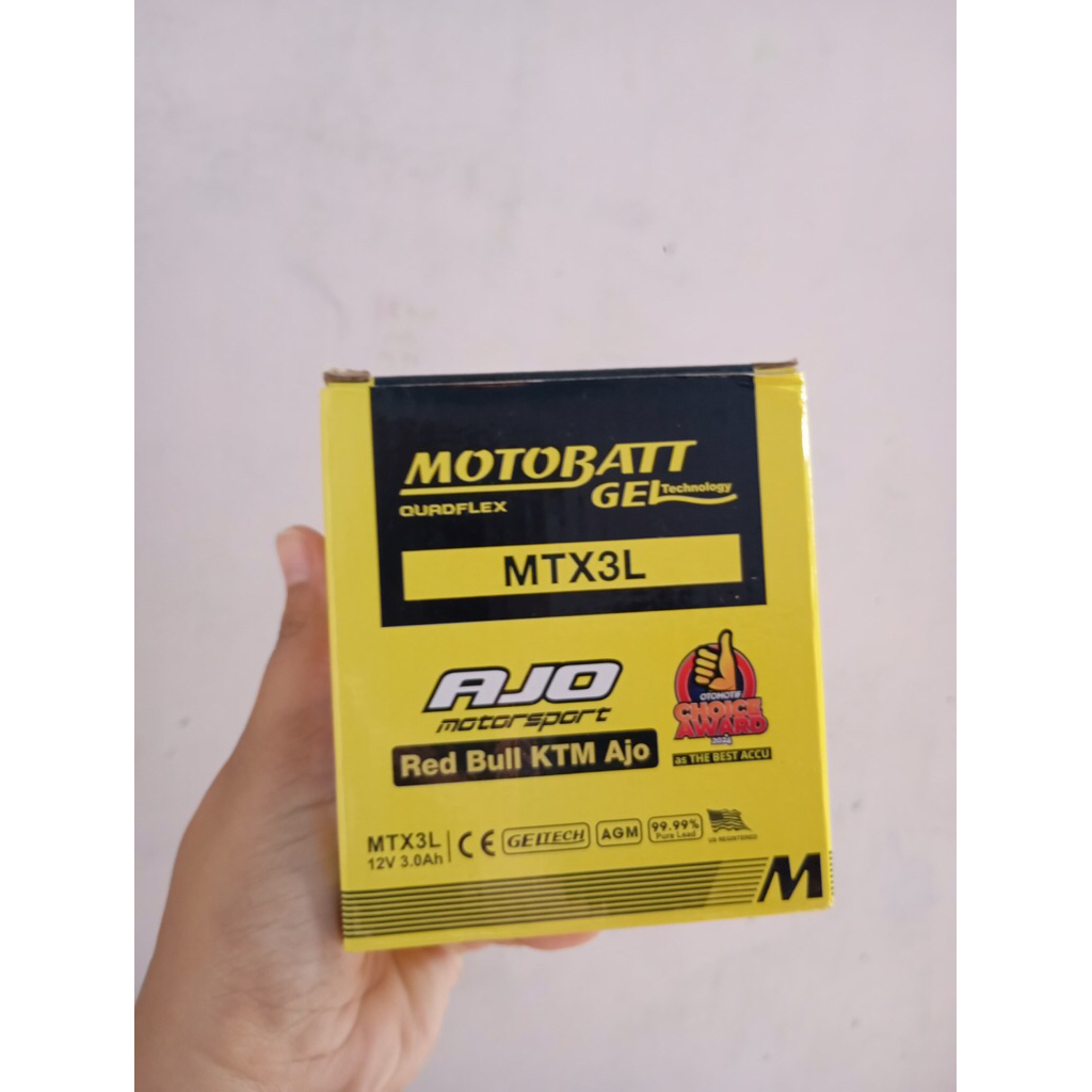Aki Motobatt MTX3L