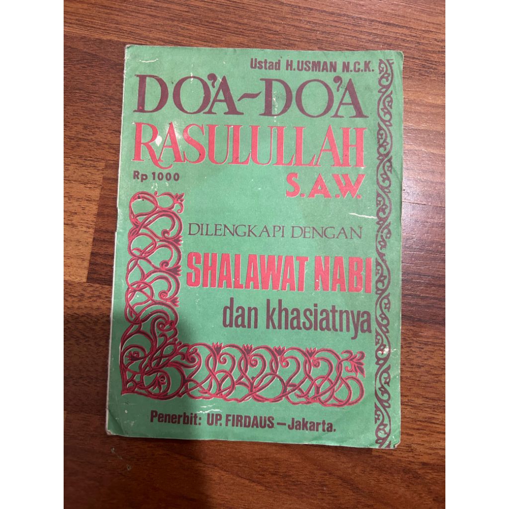 Buku doa doa risalah Islam