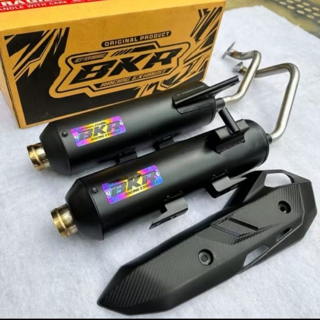 knalpot standart racing BKR original all metik series