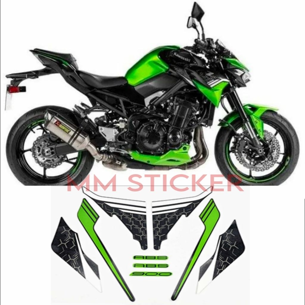 Striping sticker Z900 Tahun 2020 - 2021