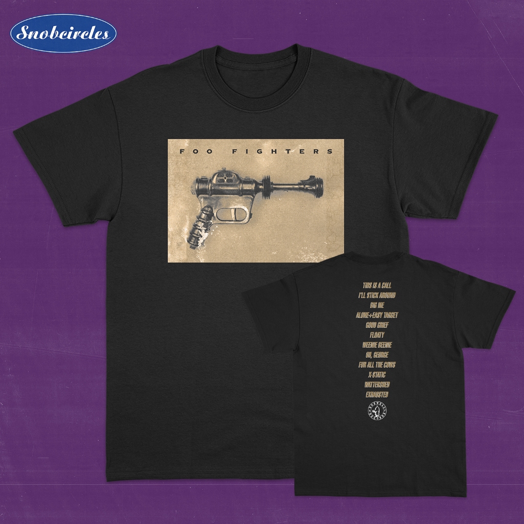 Kaos Band FOO FIGHTERS - ROSWELL ALBUM Heavyweight 16s Plastisol ink