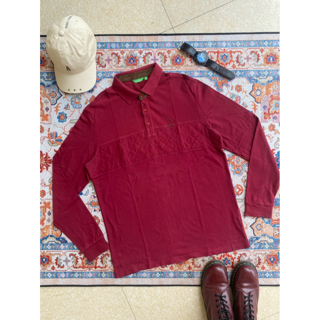 Hazzys Long Sleeve Polo Shirt