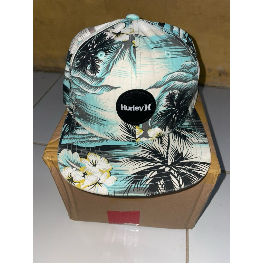 topi SnapBack HURLEY Tag clasic yupoong