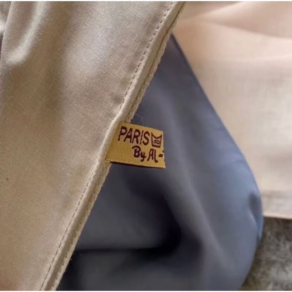 HIJAB SEGI EMPAT PARIS PREMIUM ALMAHIRA ORIGINAL