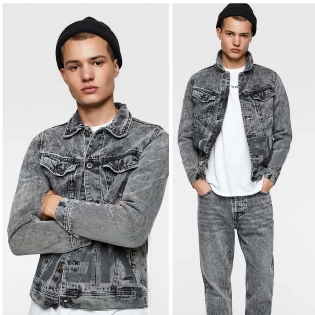 Jaket Denim ZARA x Ariel Slimfit Original Preloved