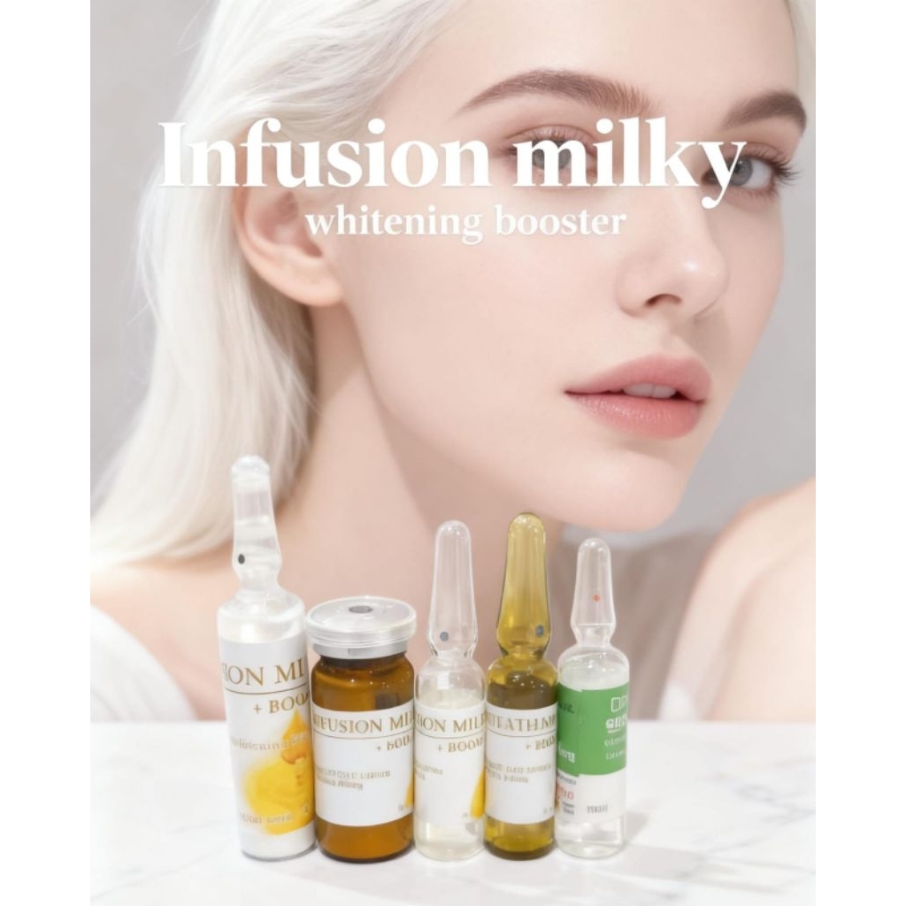 infus milky booster DNA salmon infus terbaik untuk kulit bandel