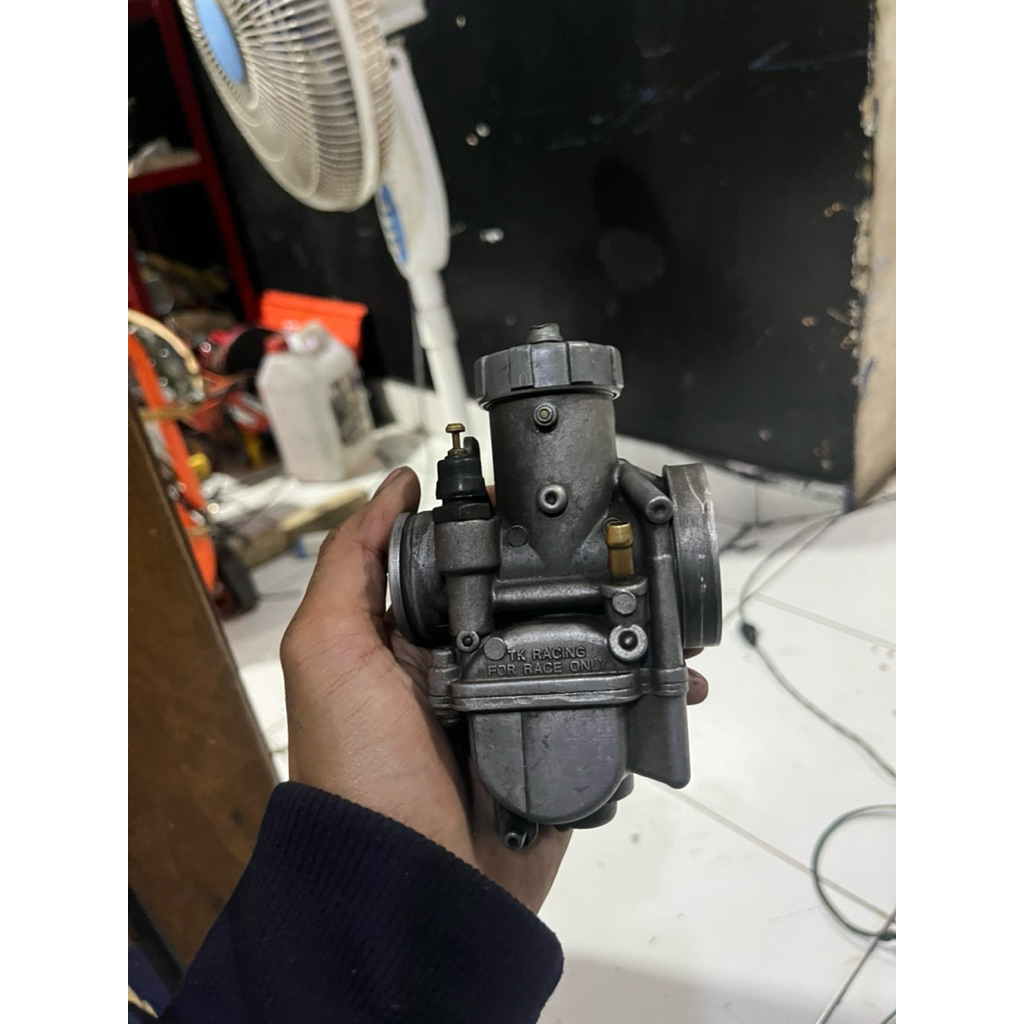 karbu tk racing  28mm original minus skep lecet aman no kabur gas masi normal