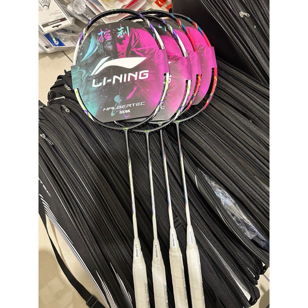 Raket Badminton Li-Ning Halbertec Motor Original – Raket Lining Speed Power Control High Tension Rin