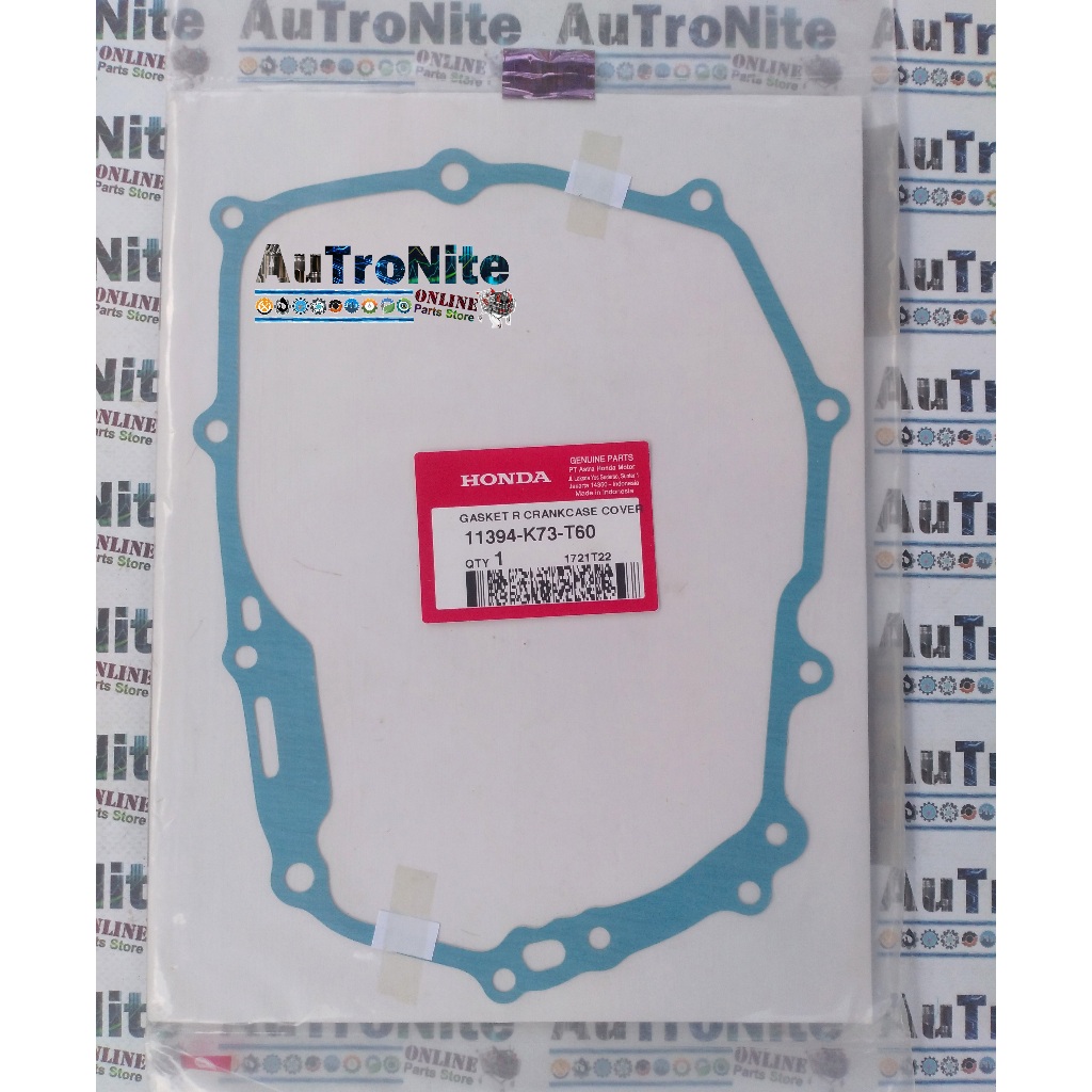 Packing Bak Kanan Gasket R CrankCase Cover 11394-K73-T60 Ori Honda Super Cub Monkey MSX Blade Supra 