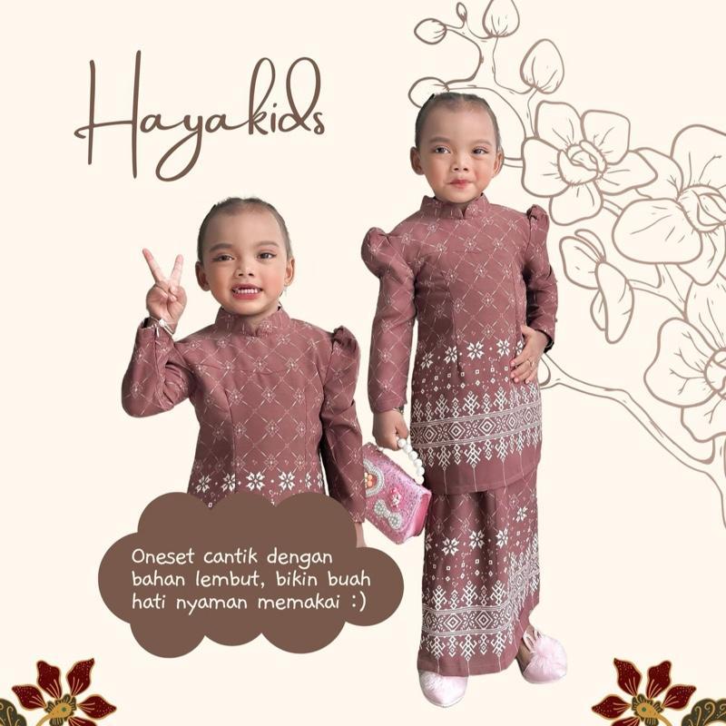 Hayati Kids Melayu Motif by Dwiwarna
