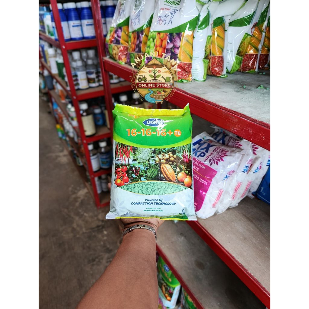 Pupuk NPK DGW 16-16-16+TE - 1 KG