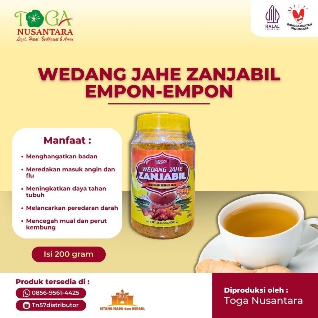 Wedang Jahe Zanjabil Empon-Empon