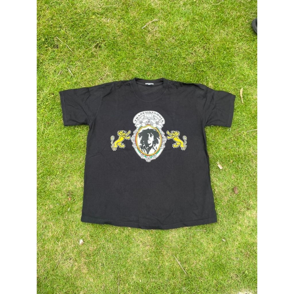 THANKSINSOMNIA T Shirt Black Bob Marley