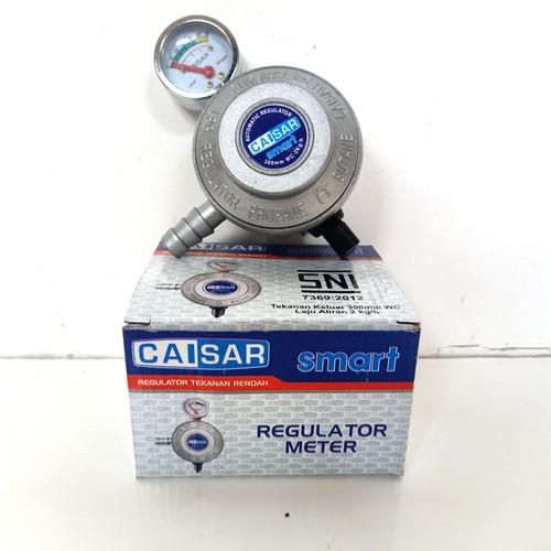 ORIGINAL Regulator Gas Meter SMART RMS SNI - Alat Pengaman Gas LPG 3kg 12kg