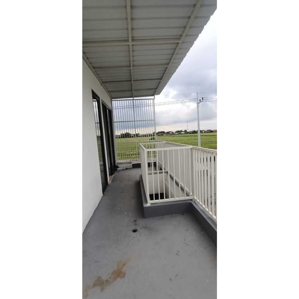 Kanopi Atap UPVC Rangka Besi Hollow