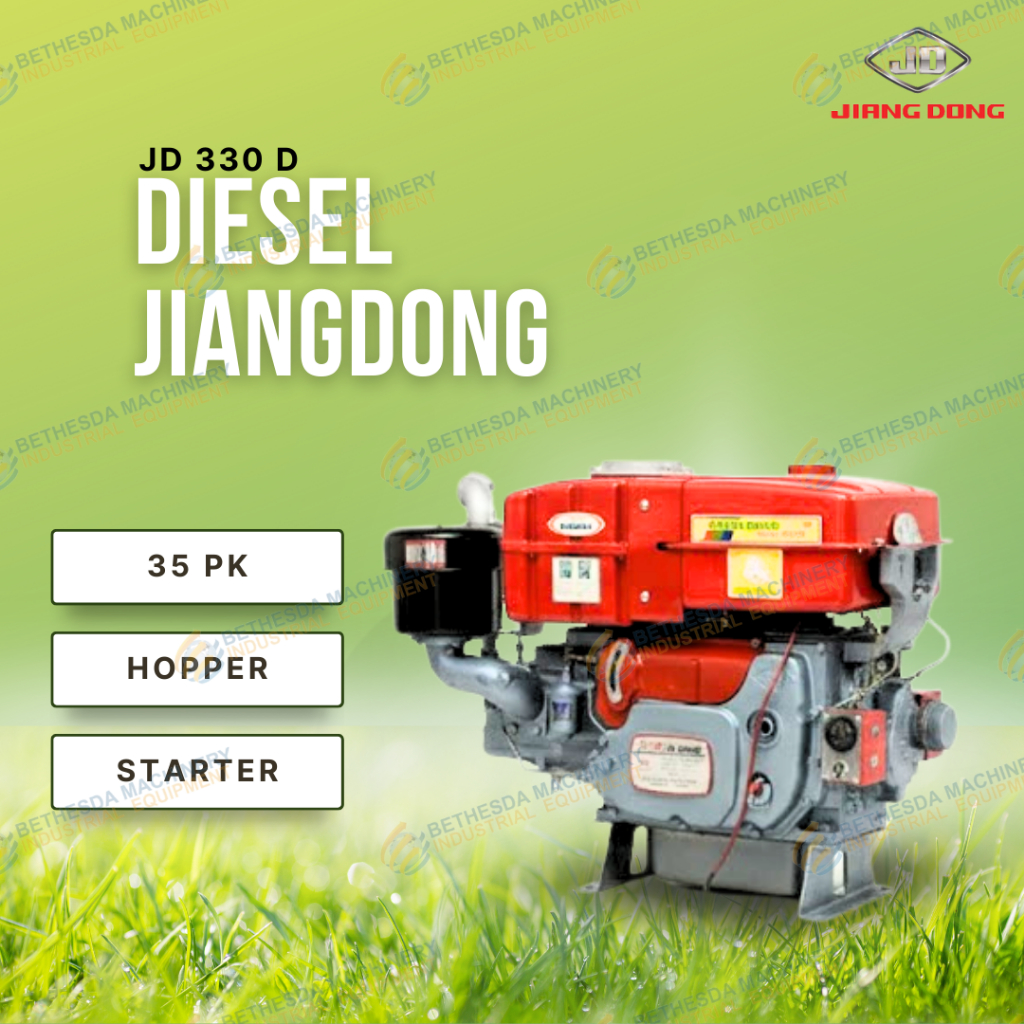 Diesel Electric Starter 35 Hp JD 330 D - JiangDong mesin stater 35 PK