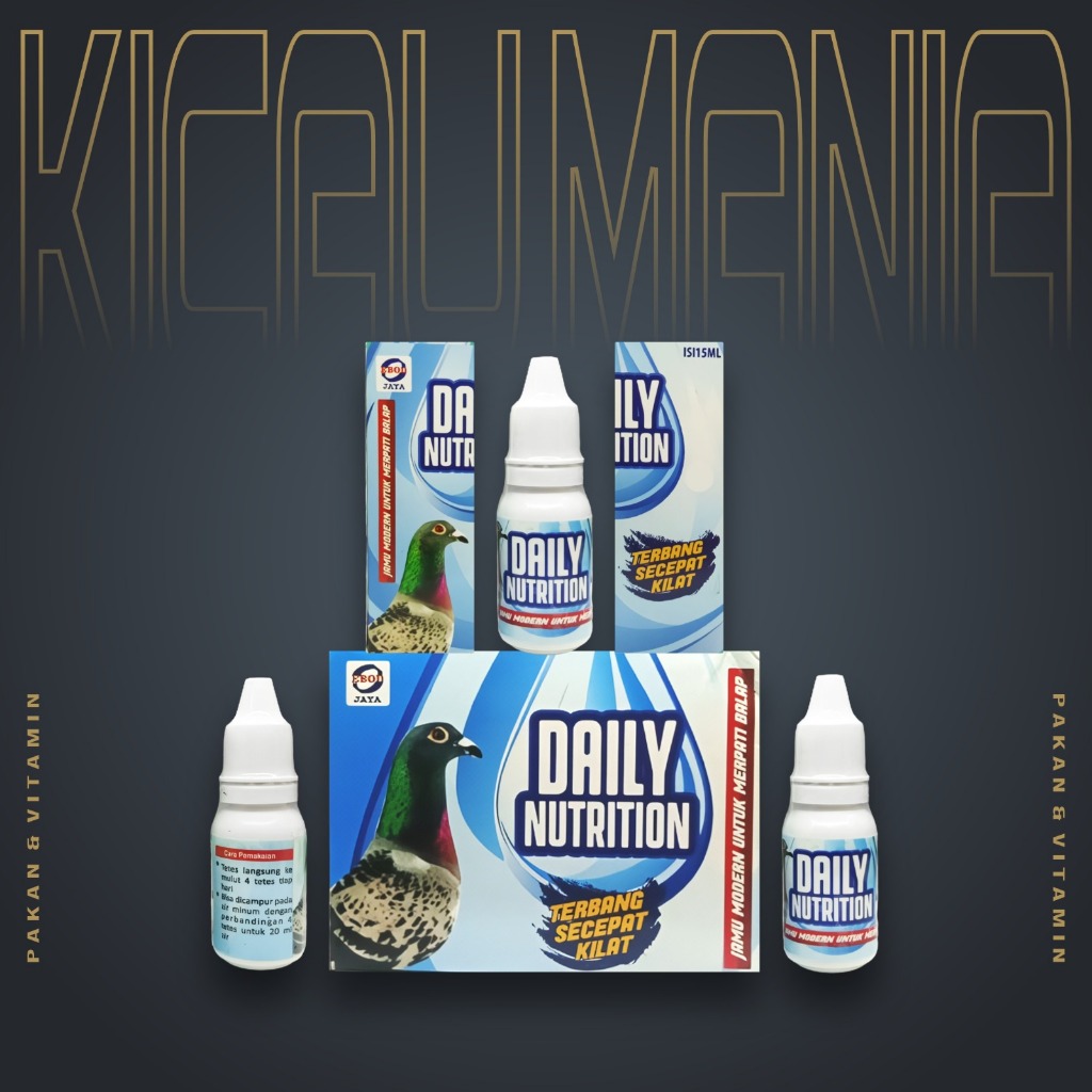 EBOD JAYA DAILY NUTRISI VITAMIN BURUNG MERPATI