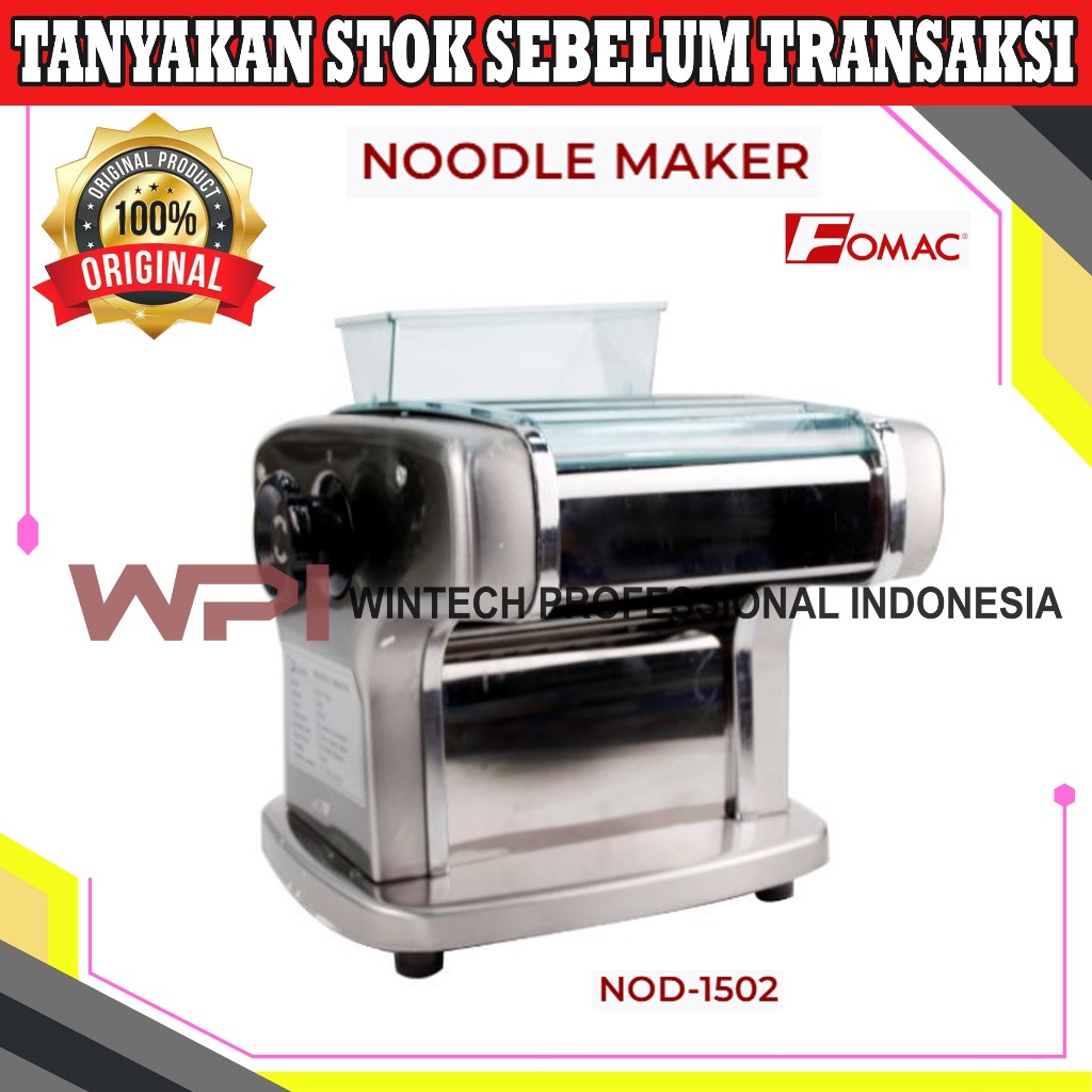 Fomac NOD-1502 Noodle Maker - Mesin Pembuat Mie / pencetak Mie