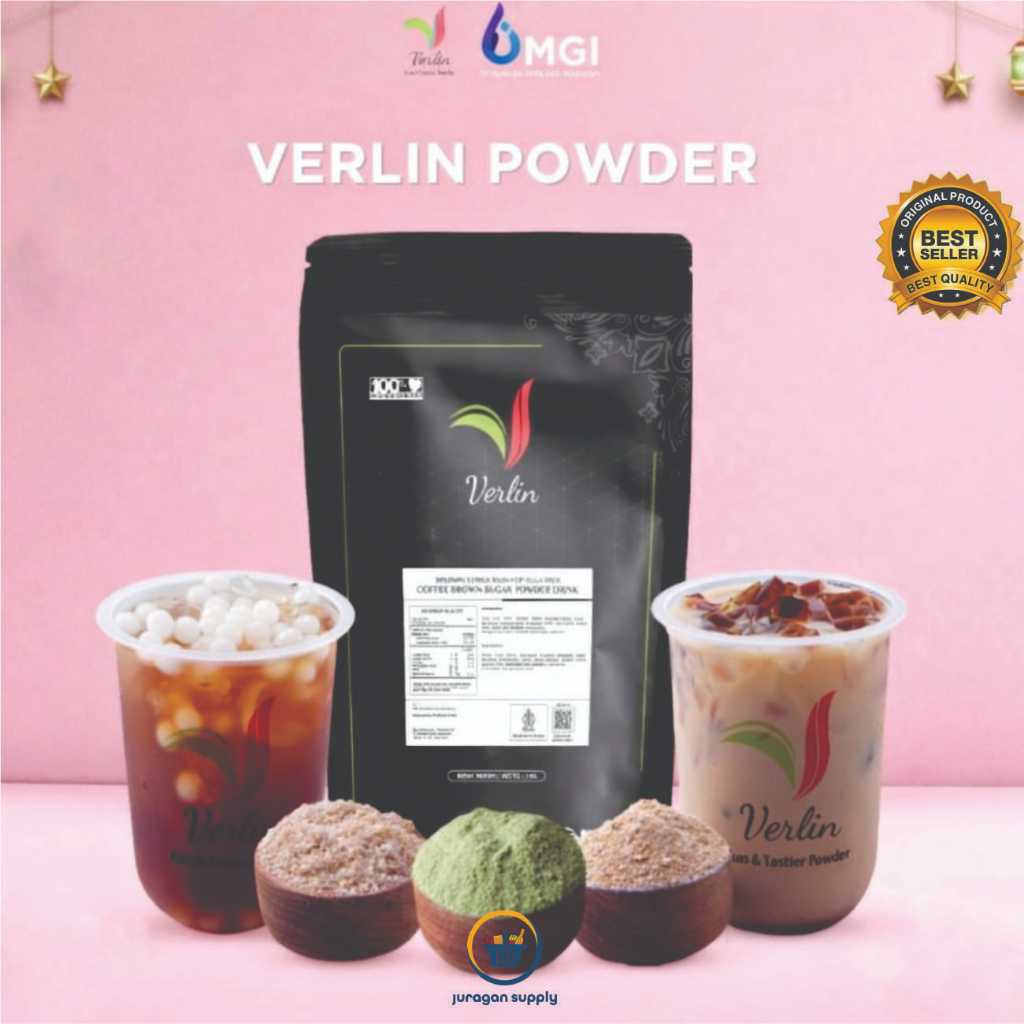 VERLIN DRINK POWDER 1KG - BUBUK MINUMAN KEKINIAN - POWDER MINUMAN - POWDER DRINK
