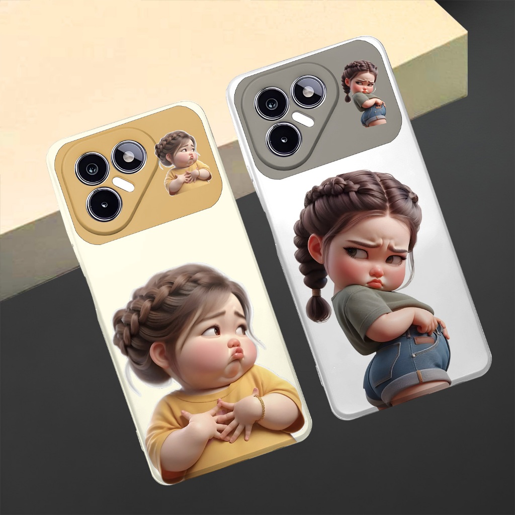 Case Untuk TECNO POVA 7 4G 5G - Softcase Terbaru POVA 6 PRO POVA 5 POVA NEO 3 Casing cute R-128
