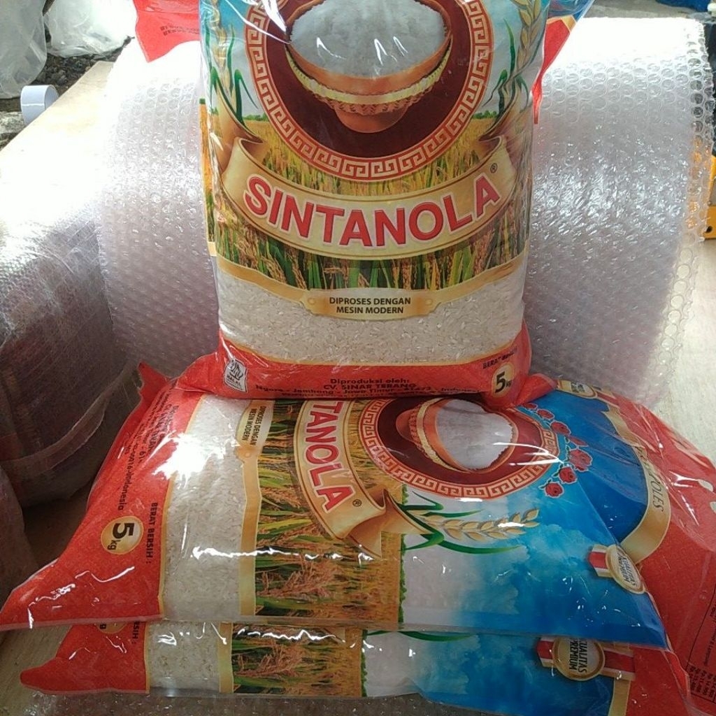 beras sintanola 3pcs x 5kg